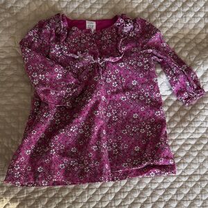GAP Pink Floral Baby Dress